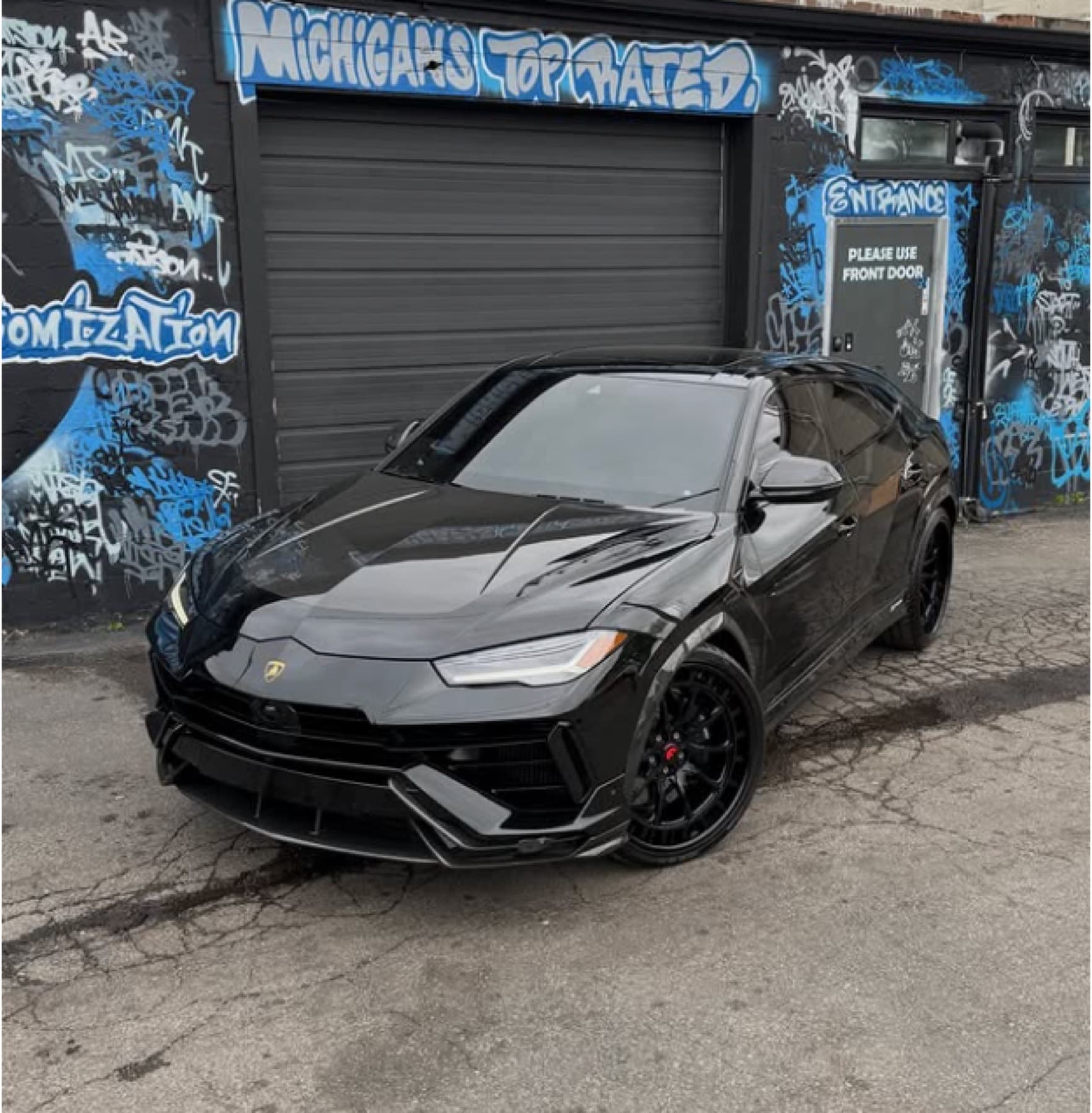Every window tinted a true black that won't fade purple like cheap tint does